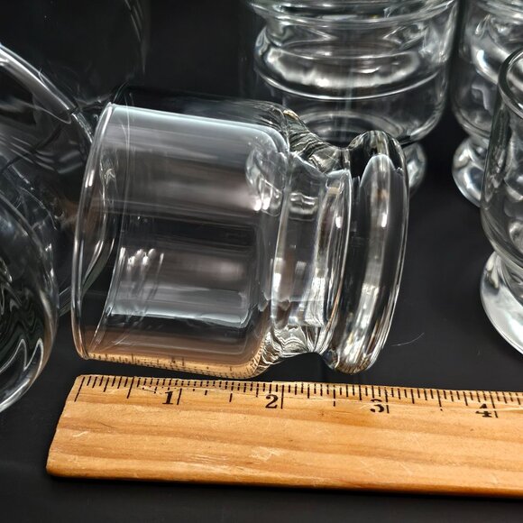 Princess House Heritage Cocktail Pitcher 6 Glasses & Stir Stick server beaker - Picture 7 of 11